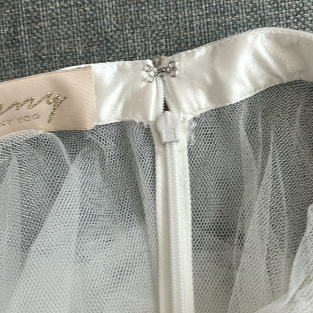 Jenny by Jenny Yoo Tulle Overskirt Size S - Picture 13 of 16